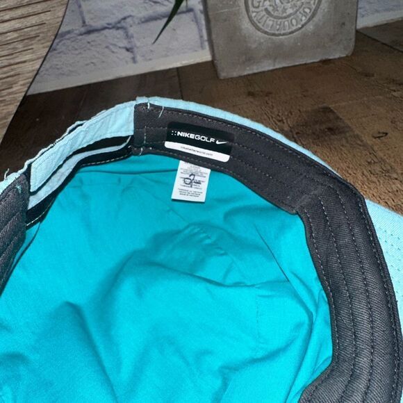 Nike Golf Newsboy Cap Adjustable Strap Swoosh Logo - Picture 8 of 9